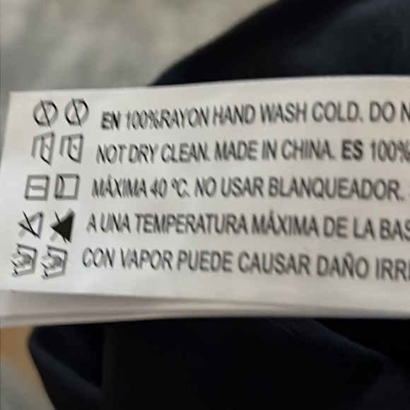 Forever 21 black high neck top V‎ back adjustable ties button sides romper new S - Picture 8 of 8